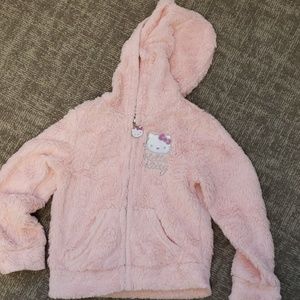 Hello kitty zipper hoodie